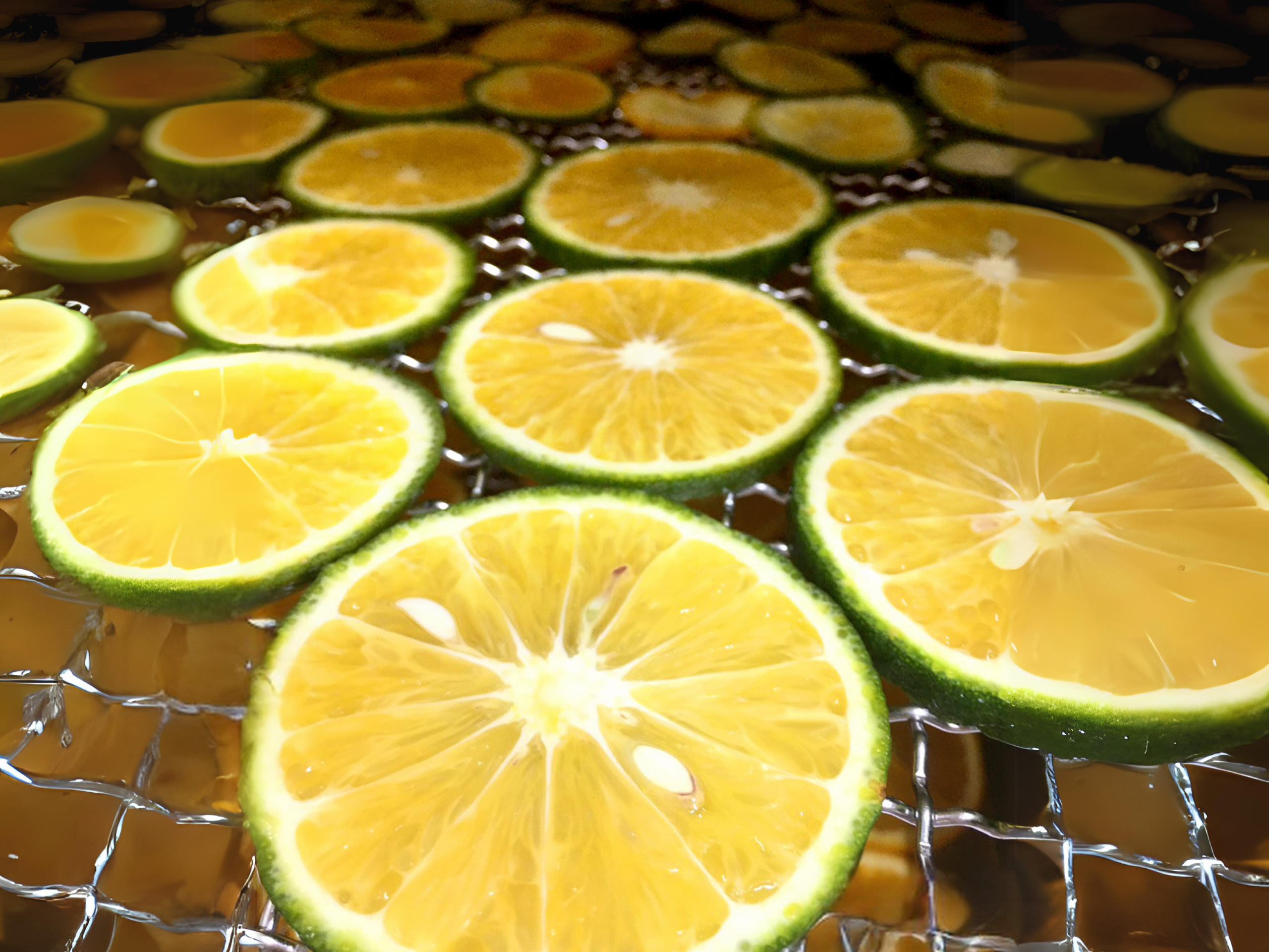 Drying king orange in cheerfarm, premium dried fruits