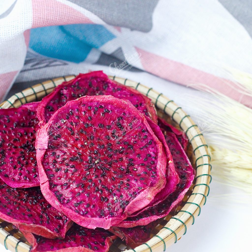 Premium Dried Red Dragon Fruit Cheer Farm