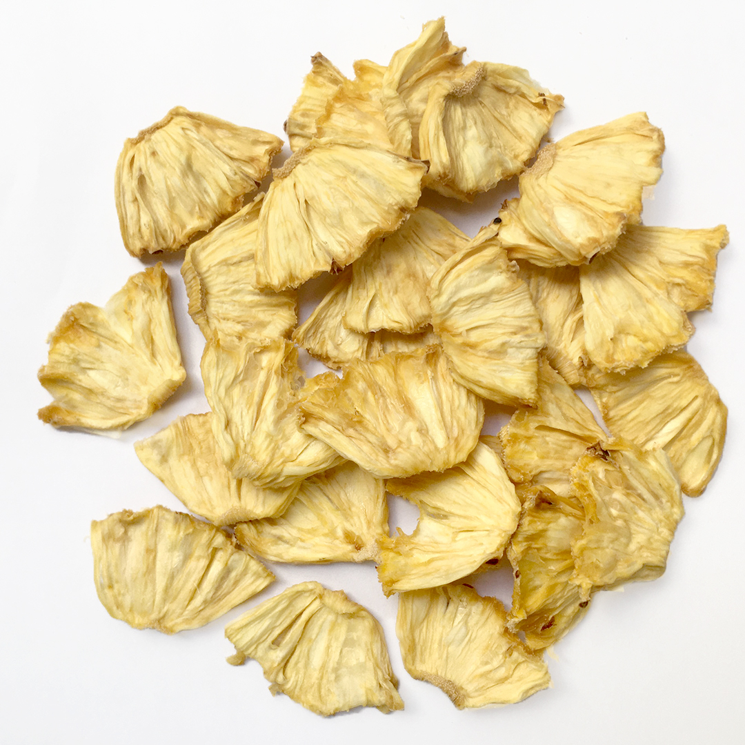 dehydrated pineapple tidbits for garnishes